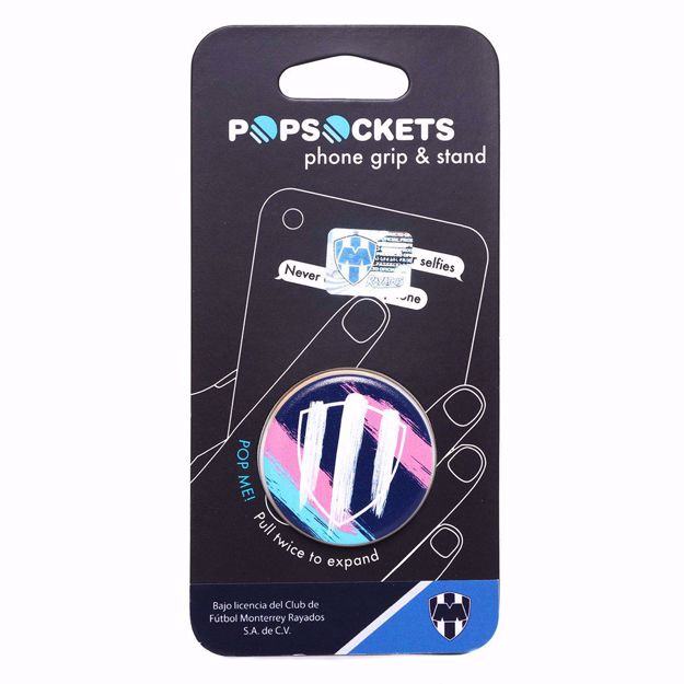 Imagen de SUJETADOR POPSOCKETS LIGA MX  ESCUDO RAYADAS