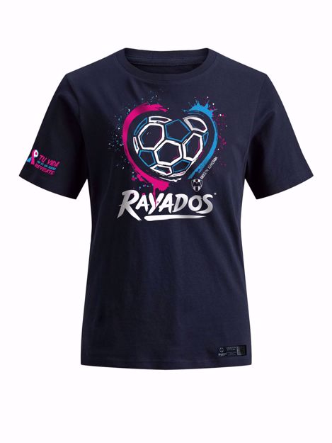 Imagen de PLAYERA RAYADOS EDICIOS OCTUBRE ROSA