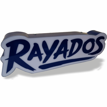 Imagen de LETRAS RAYADOS LED