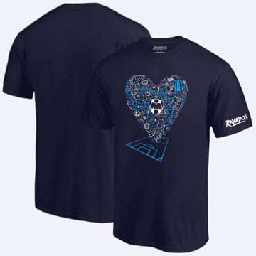 Imagen de PLAYERA RAYADOS 14 FEBRERO